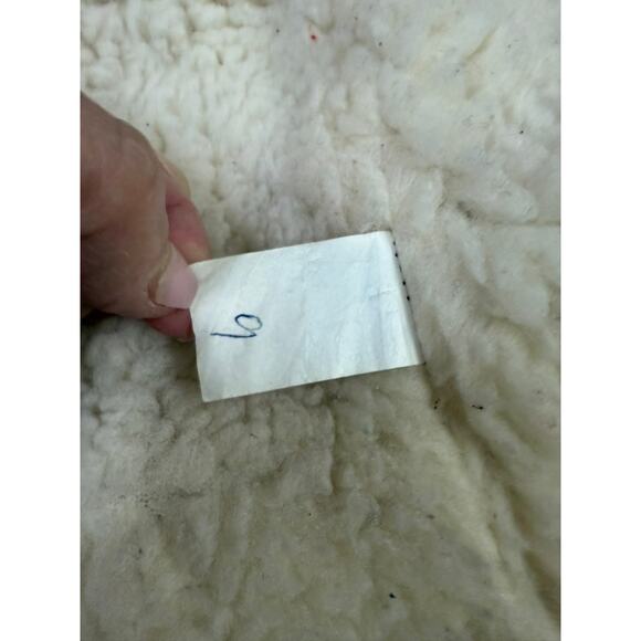 SUEDE VTG 4 Snap Up Coat Womens SZ XS/S Faux Shearling Western Beth Dutton - Picture 6 of 16